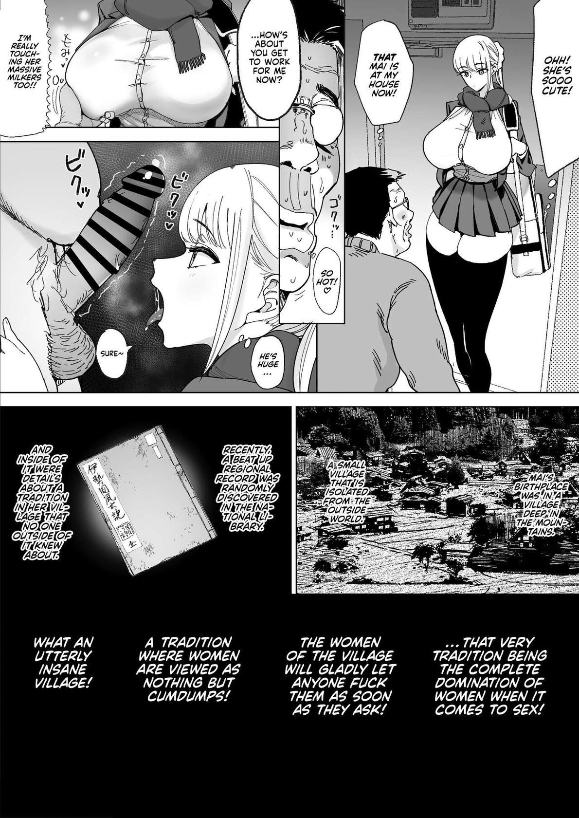 [Gensou Pump] Ecchi na Fuushuu ga Aru Kaso Shuuraku no Ohanashi 3 | The Story of a Small and Remote Village with a Dirty Tradition 3 [English] [Kyuume] [Digital]