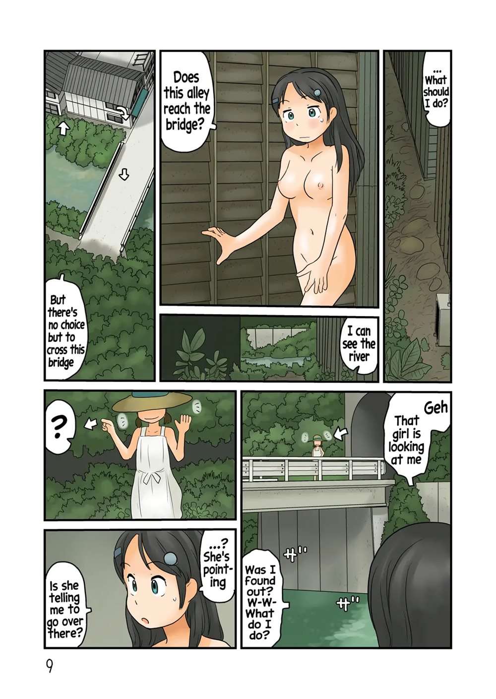 The Truth About The Mysterious Naked Woman [Oneshot]