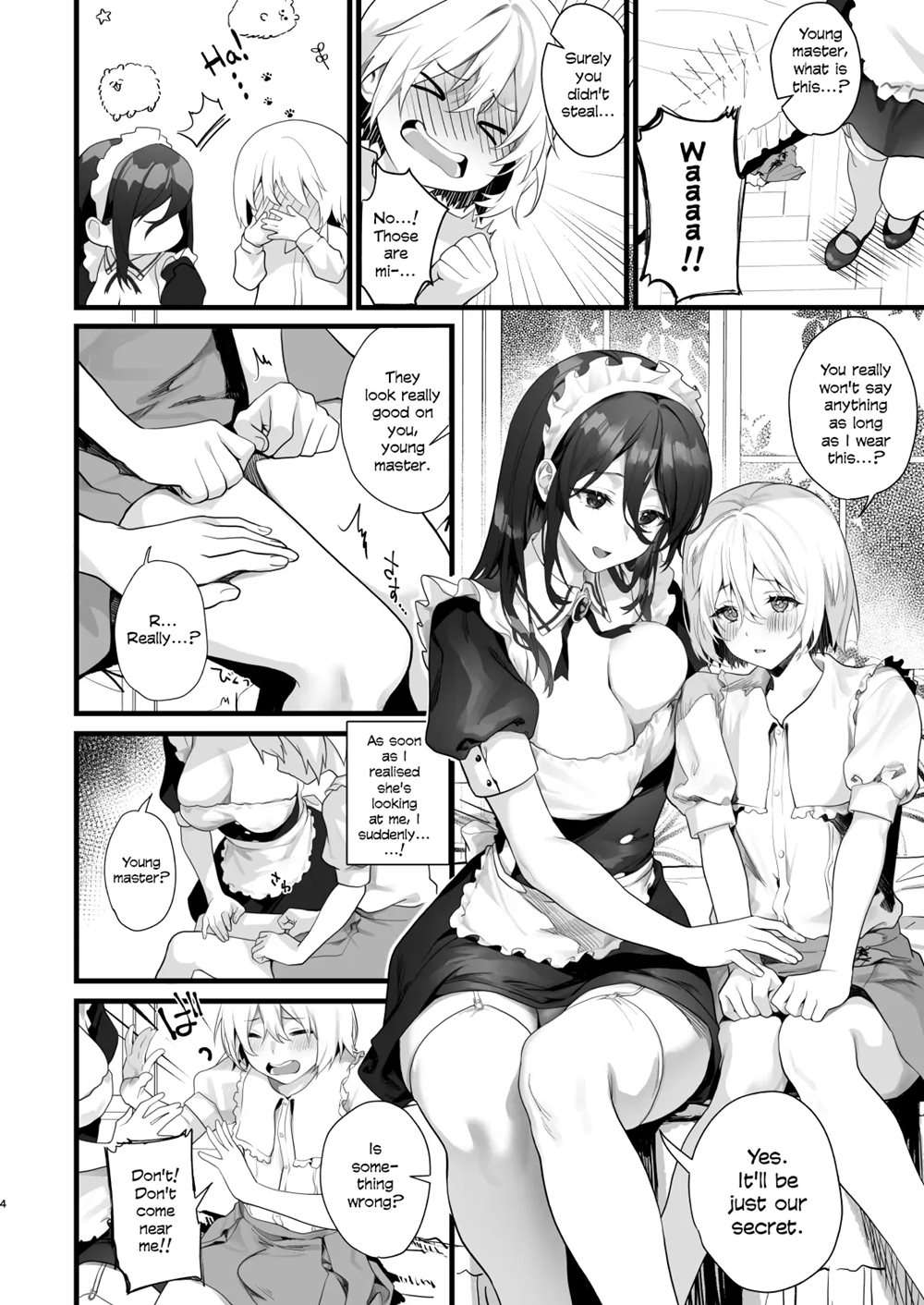 The Femboy Is The Maid's Love Doll [Oneshot]