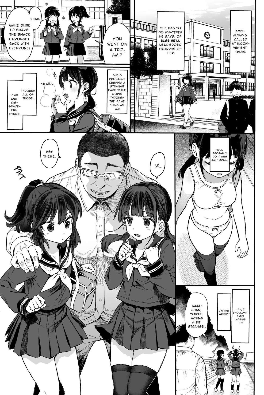 [micro page (Kuromotokun)] Schoolgirls Taught A SexEd Lesson [English] [Ferrutor] [Digital]