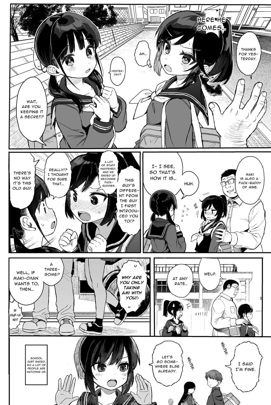 [micro page (Kuromotokun)] Schoolgirls Taught A SexEd Lesson [English] [Ferrutor] [Digital]