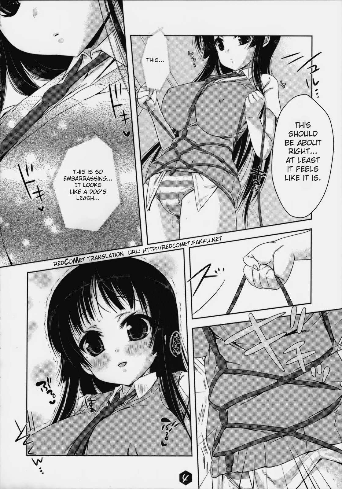 (SC45) [Nama Cream Biyori (Nanase Meruchi)] Mio-tan! 3 (K-ON!) [English] [redCoMet] [Decensored]