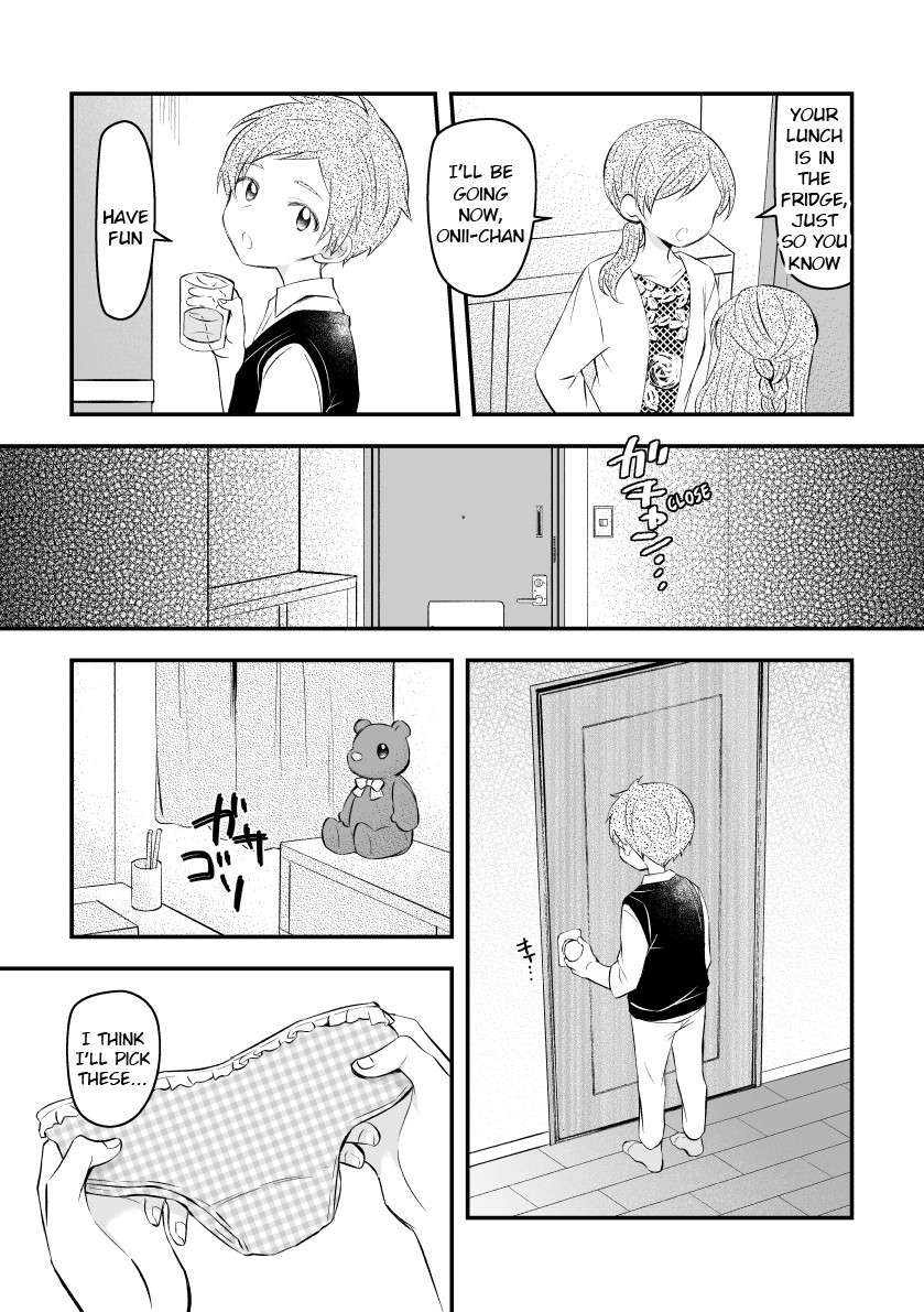 [Hirota Shimaguni] Josou o Imouto no Tomodachi ni Mirarete Morashichau Otokonoko | A Boy Who Wet Himself When He Was Seen Crossdressing by His Little Sister's Friend [English] {Chin²}