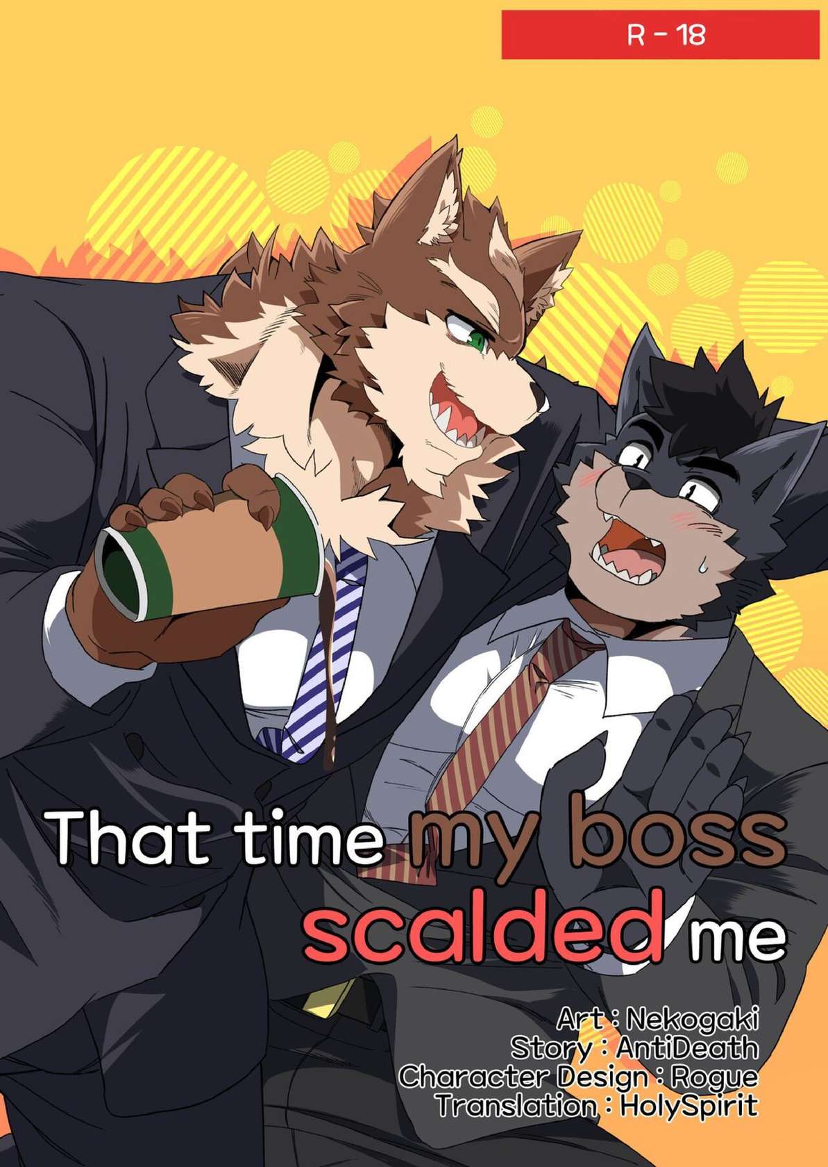 [Nekogaki] That Time My Boss Scalded Me [English] [Digital]