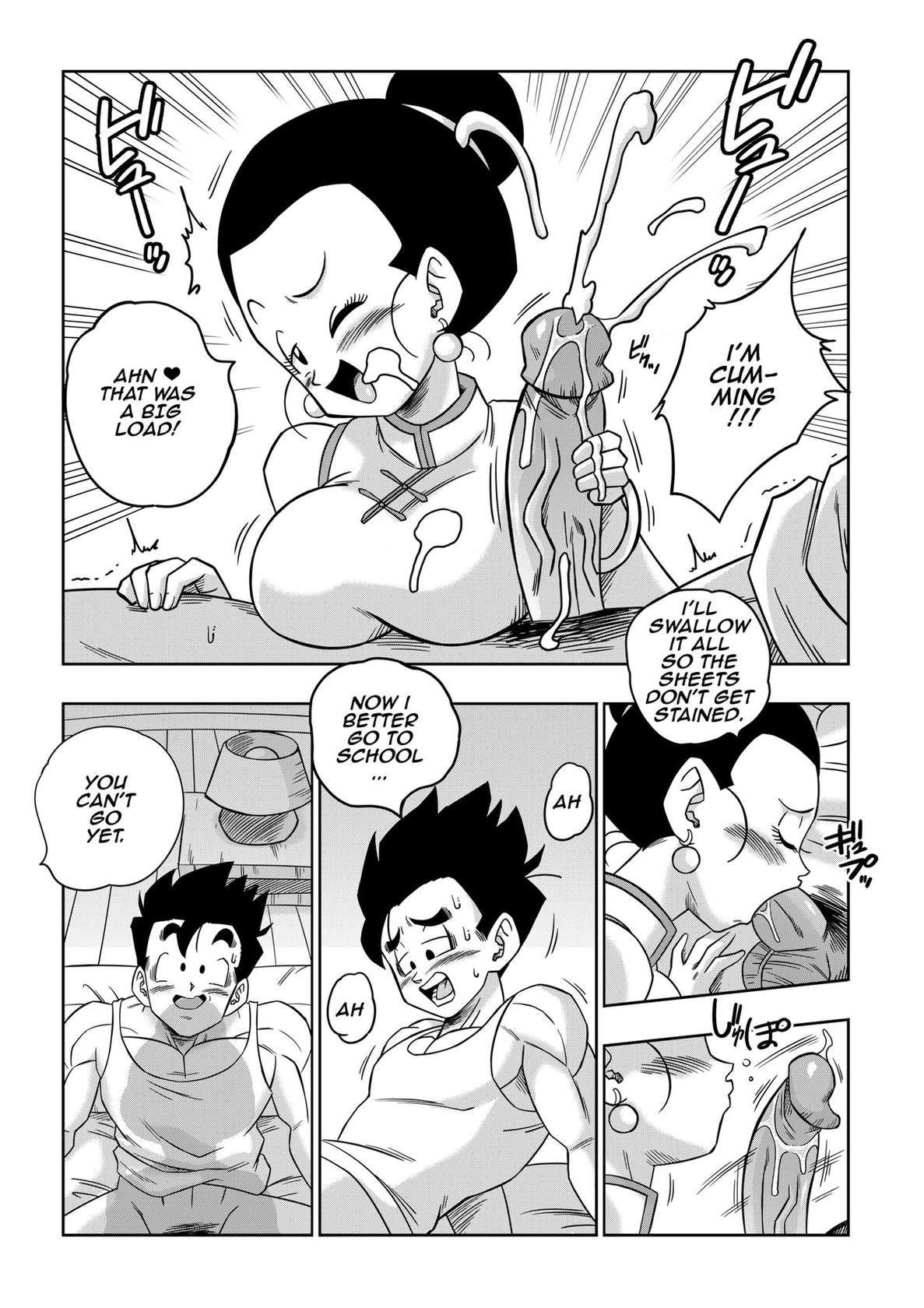 (Uncensored) [Yamamoto] LOVE TRIANGLE Z PART 5 (Dragon Ball Z) [English]