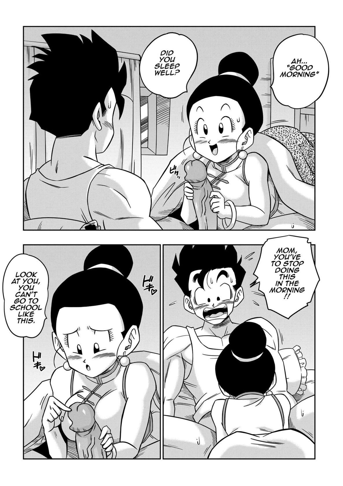 [Yamamoto] LOVE TRIANGLE Z PART 5 (Dragon Ball Z) [English] (Uncensored)