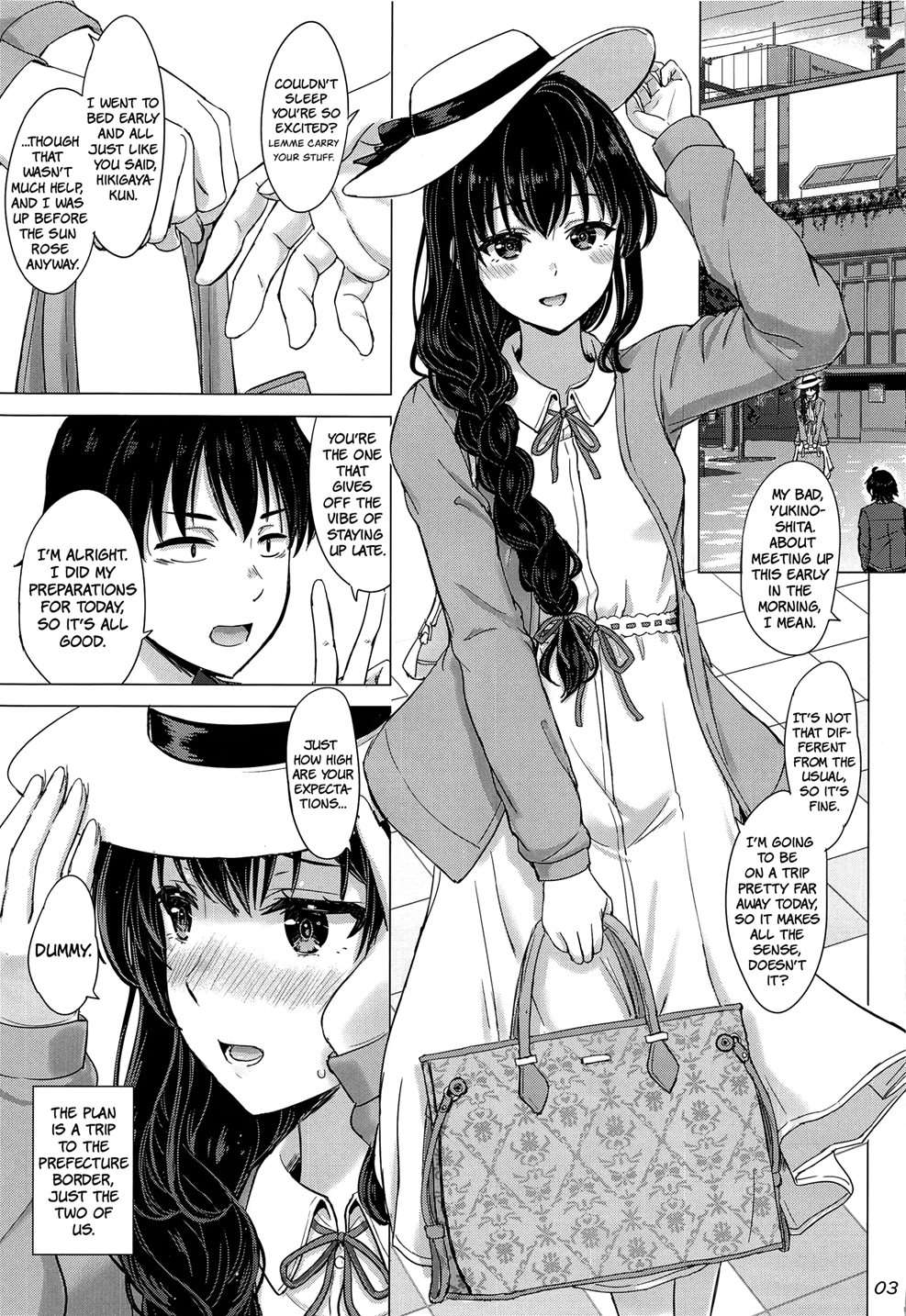 The Naughty Secrets Of The Yukinoshita Sisters [Oneshot]