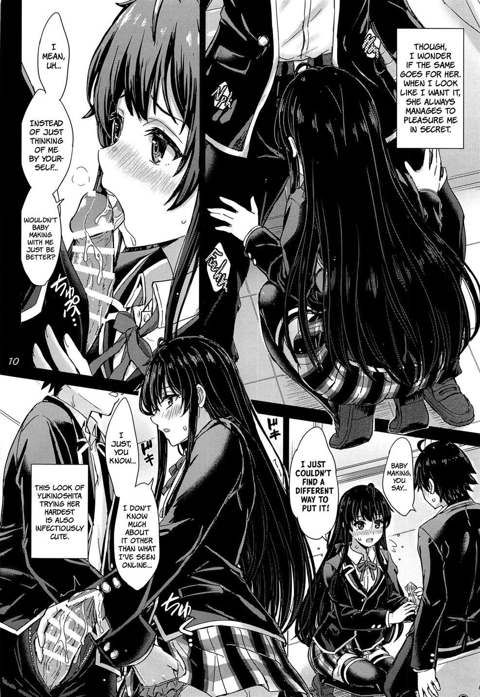 The Naughty Secrets Of The Yukinoshita Sisters [Oneshot]