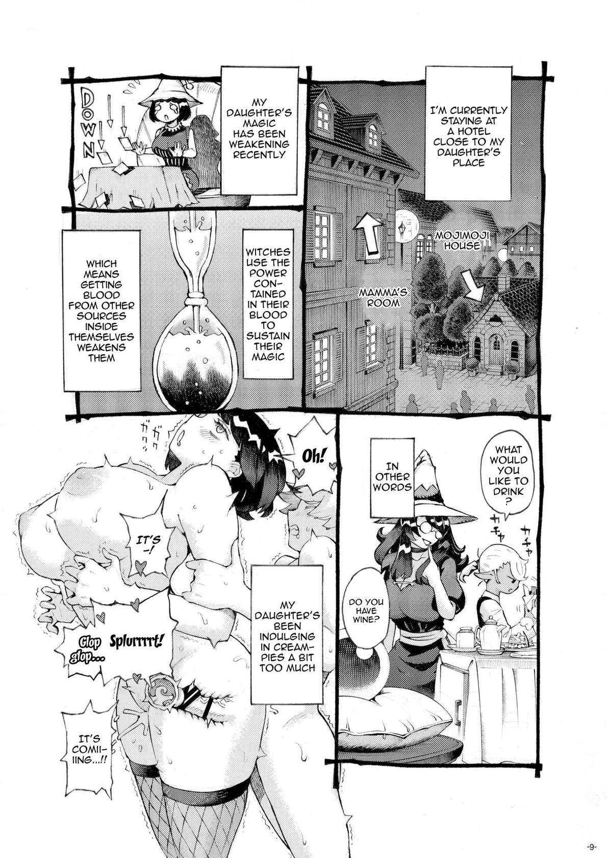 [Naivta (Nishi Yoshiyuki)] Majo wa Kekkyoku Sono Kyaku to 4 ~Mama Hen~  The Witch Ended Up 4... ~Mommy Edition~ [English] {Doujins.com} [Digital]