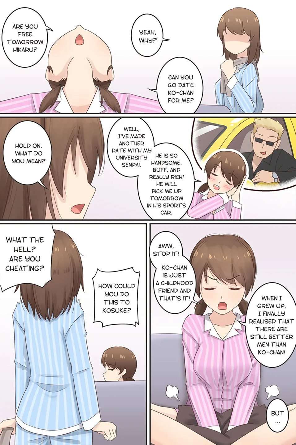 When My Twins Childhood Friend Became A Girl [Oneshot]