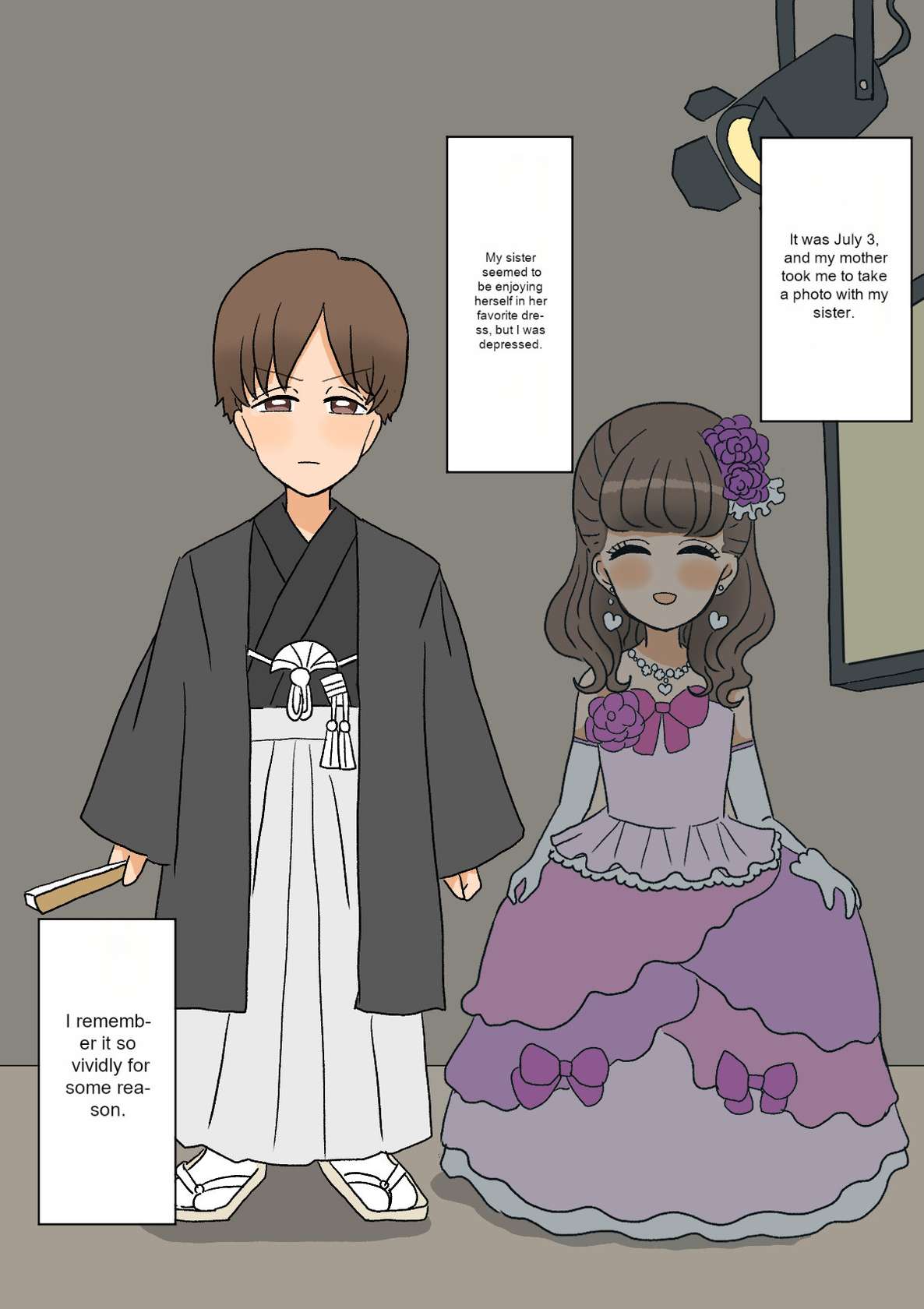 A delinquent boy falls for a female and becomes a cute bride-engagement edition-