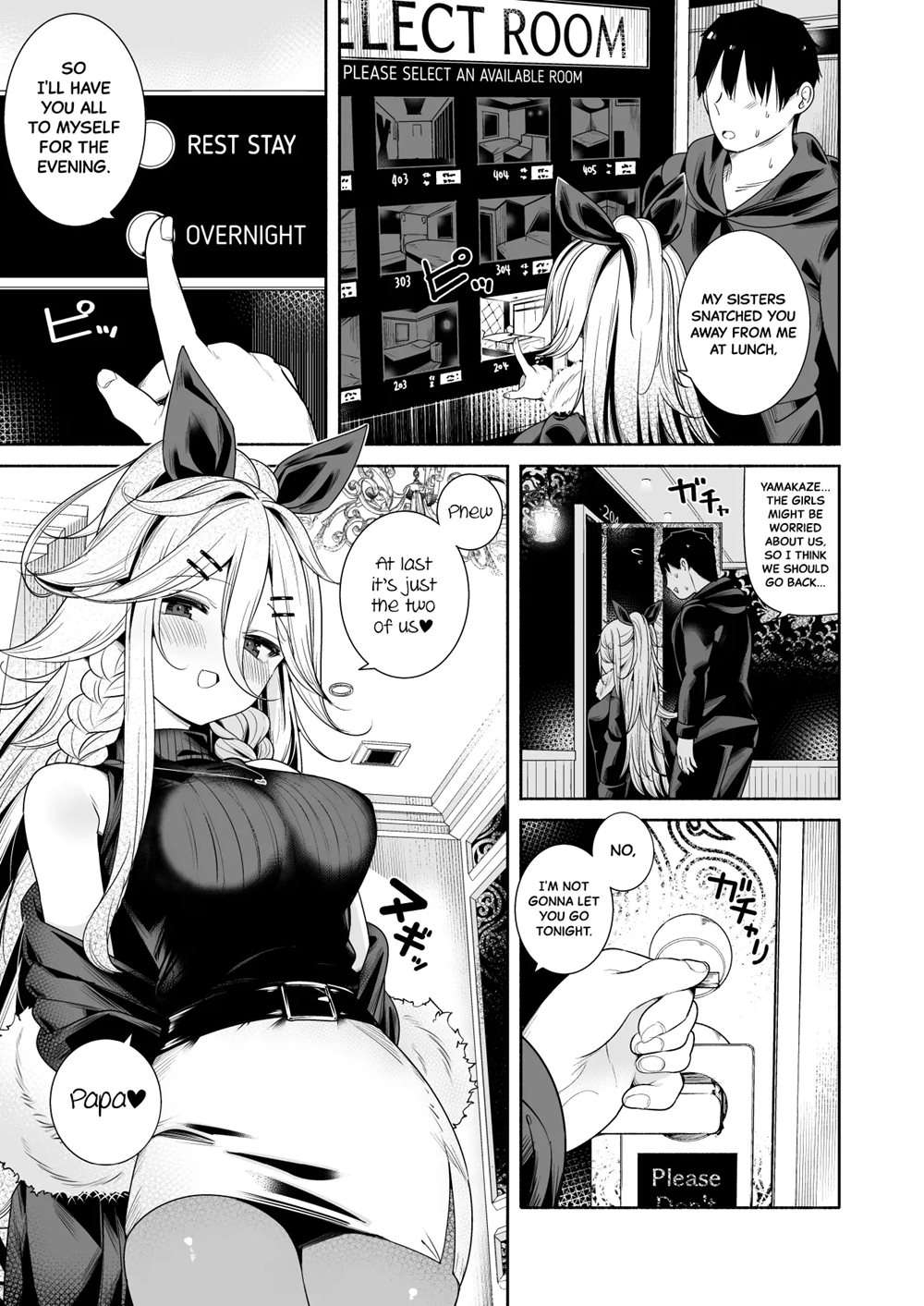 Lovey-Dovey Baby-Making Sex With Yamakaze At A Love Hotel [Oneshot]