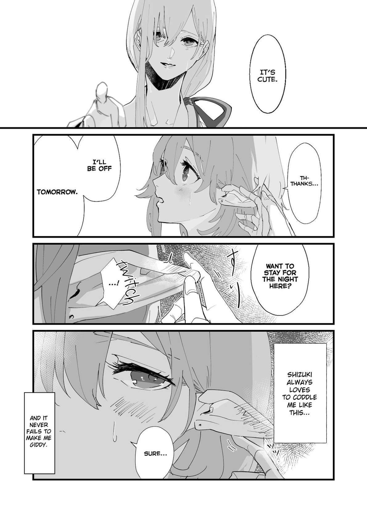 [Hakumaidokoro (Komera)] Tengu no Kuni Extra chapter: Tengu on Yawa [English] {/yuri/ Scanlations + Lazy Lily + Hennojin}