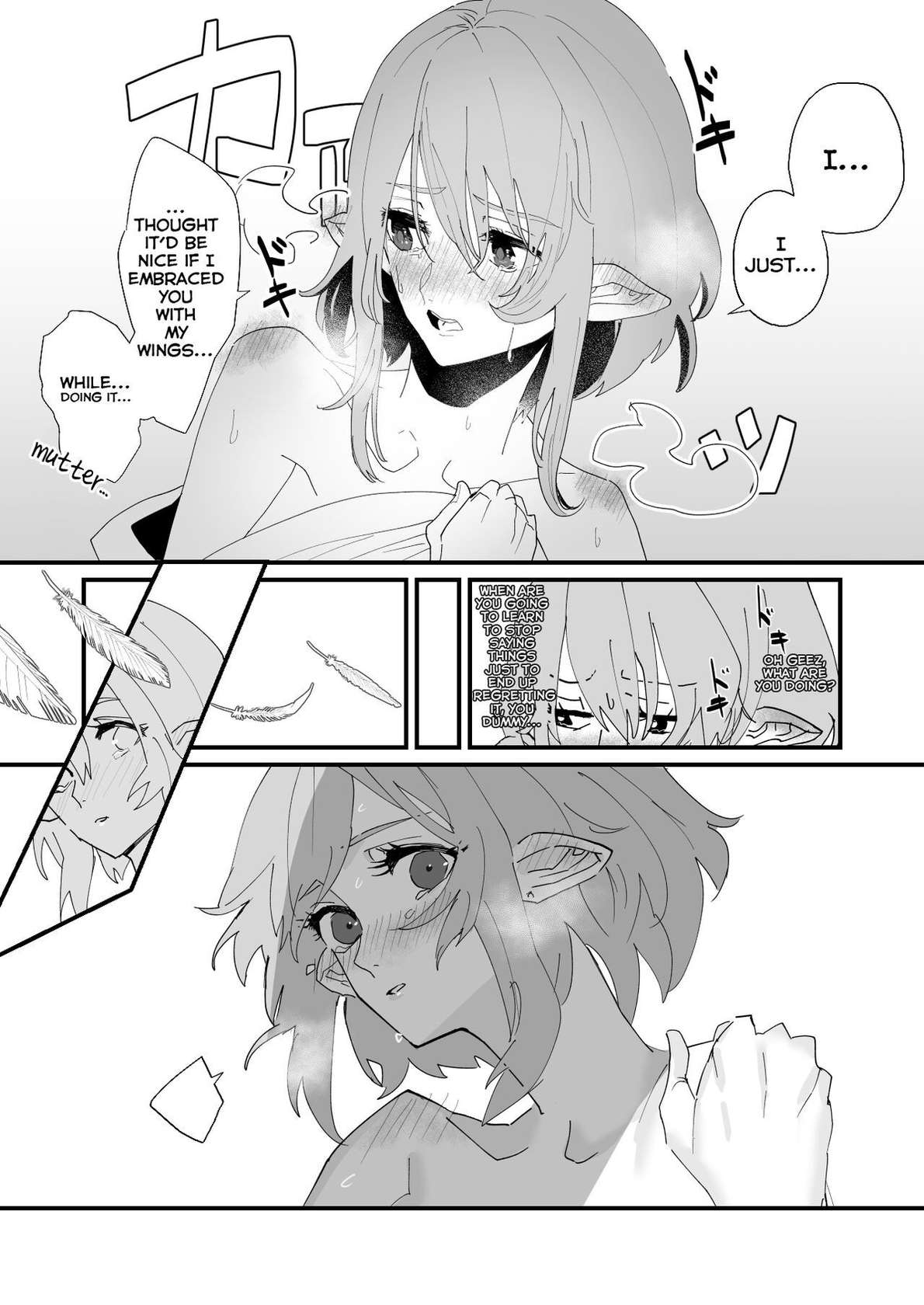 [Hakumaidokoro (Komera)] Tengu no Kuni Extra chapter: Tengu on Yawa [English] {/yuri/ Scanlations + Lazy Lily + Hennojin}