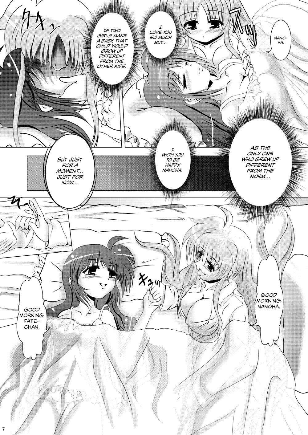 [MajesticRune (Kurogane)] Kirameku Tsubasa ni Omoi o Hasete Todoku to Iina, Watashi no Yuuki (Magical Girl Lyrical Nanoha) [English] [CulturedCommissions] [Digital]