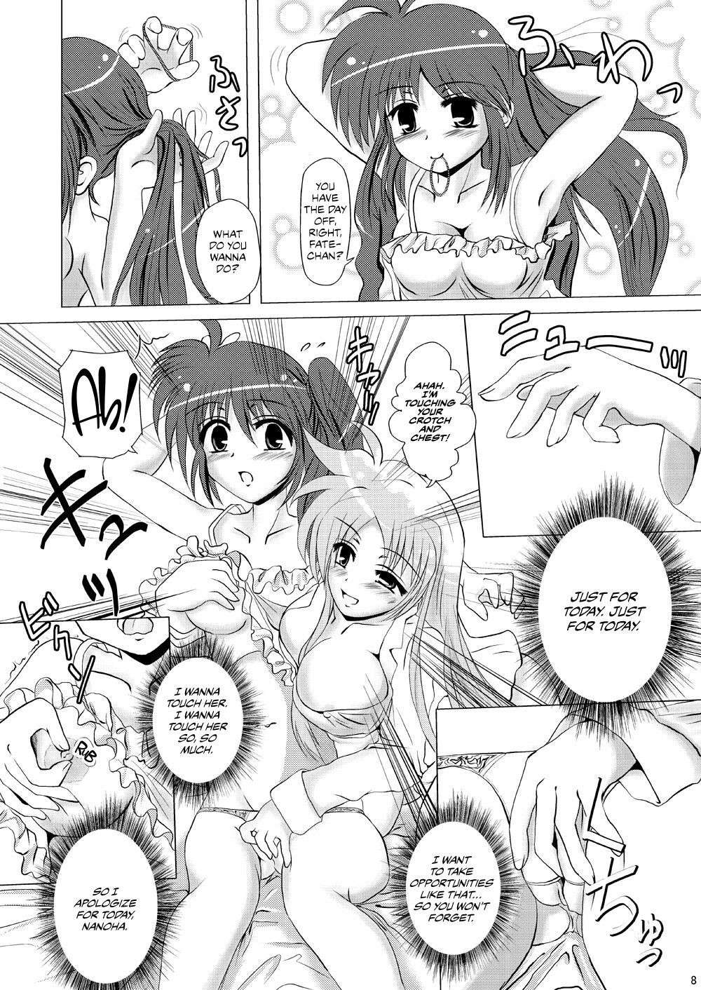 [MajesticRune (Kurogane)] Kirameku Tsubasa ni Omoi o Hasete Todoku to Iina, Watashi no Yuuki (Magical Girl Lyrical Nanoha) [English] [CulturedCommissions] [Digital]