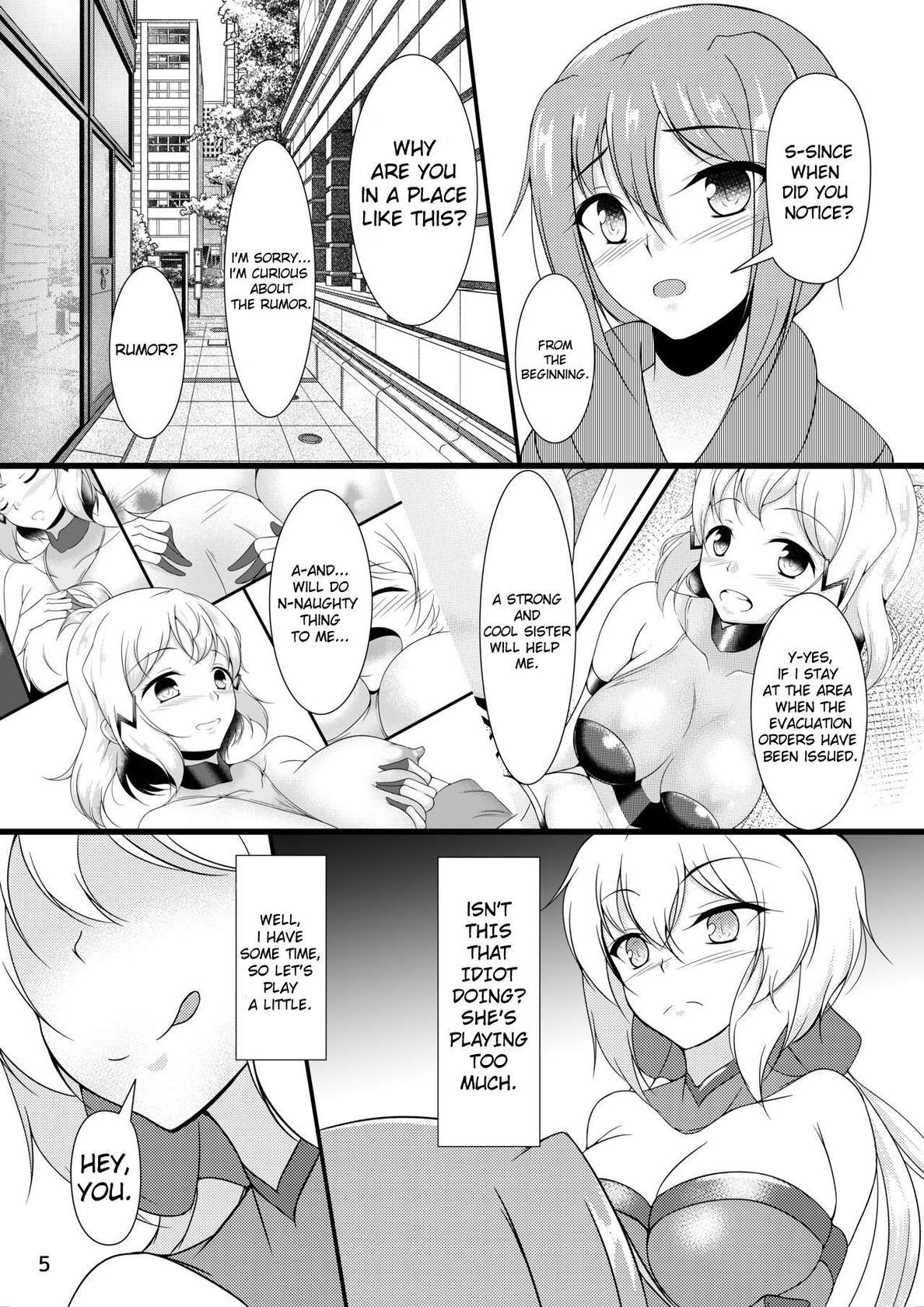 [Konekotei (Aimo)] Ki ga Tsuyoi Onee-chan wa Oppai ga Ookii | The Strong Onee-chan Breasts is So Big (Senki Zesshou Symphogear) [English] [Digital]