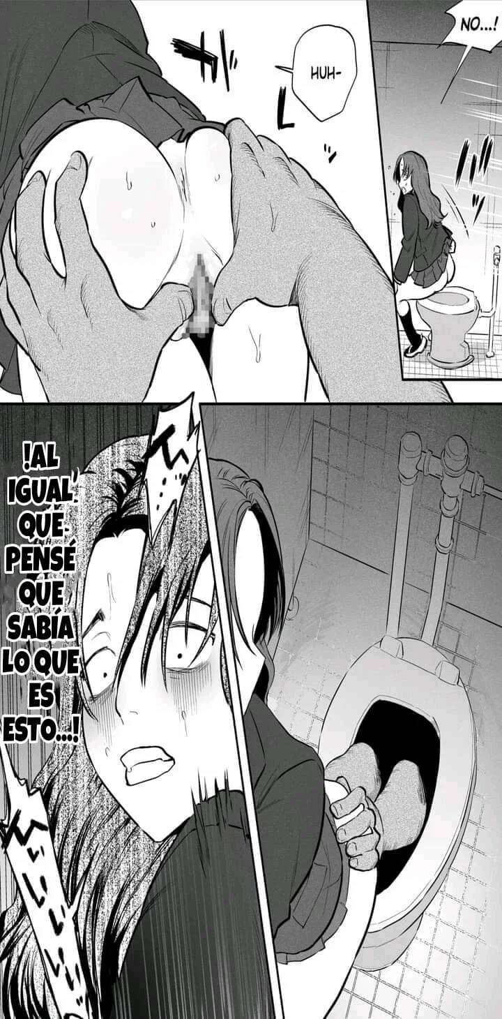 [Tosha Pink (Chimeda)] Watashi to toire to futanari Hanako-san [Spanish] [Pear or Pearl]