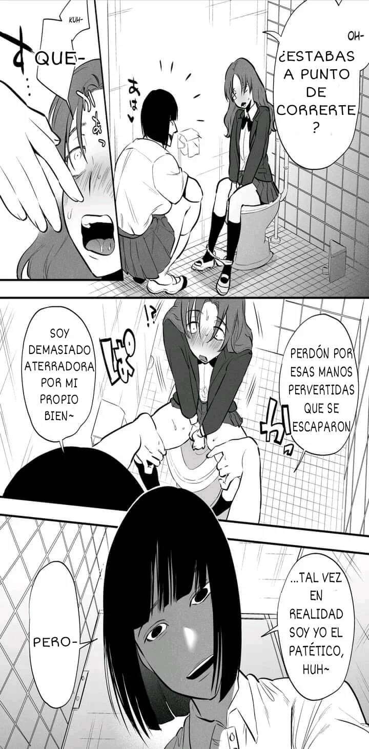 [Tosha Pink (Chimeda)] Watashi to toire to futanari Hanako-san [Spanish] [Pear or Pearl]