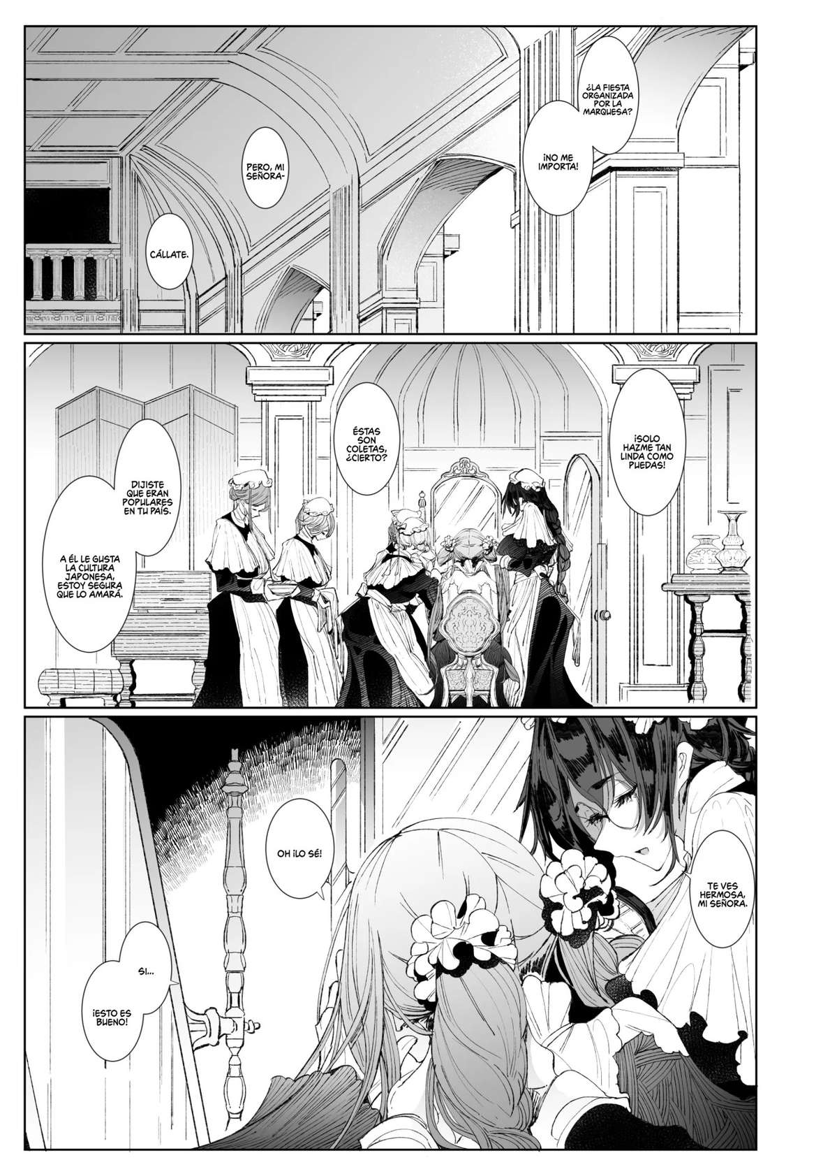 [Metro Notes (Tsumetoro)] Shinshi Tsuki Maid no Sophie-san 8 | La Sirvienta Del Caballero Sophie 08 [Spanish] [Decensored] [Chocola Scan] [Digital]