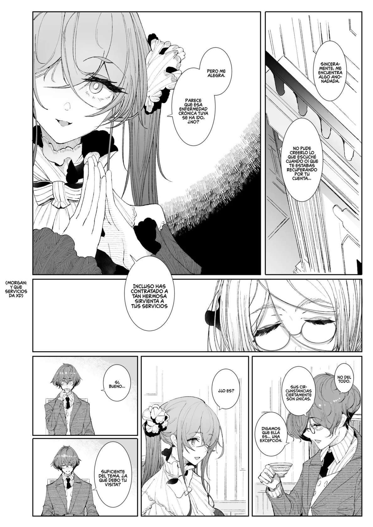 [Metro Notes (Tsumetoro)] Shinshi Tsuki Maid no Sophie-san 8 | La Sirvienta Del Caballero Sophie 08 [Spanish] [Decensored] [Chocola Scan] [Digital]