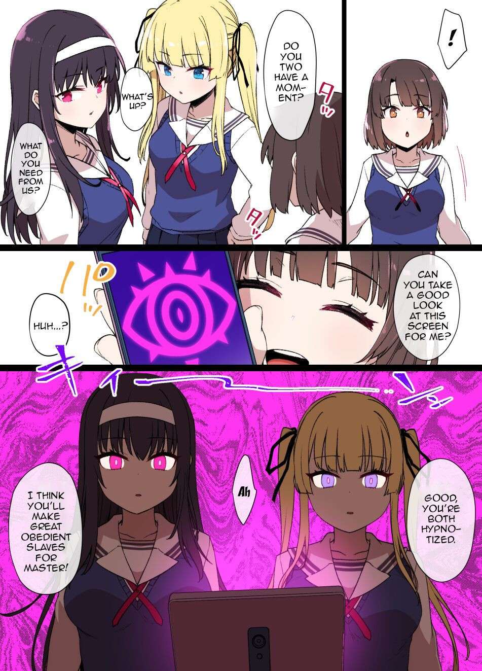 [Kusayarou] Saekano NTR Manga 16P (Hypnotic Brainwashing & Bitchification)