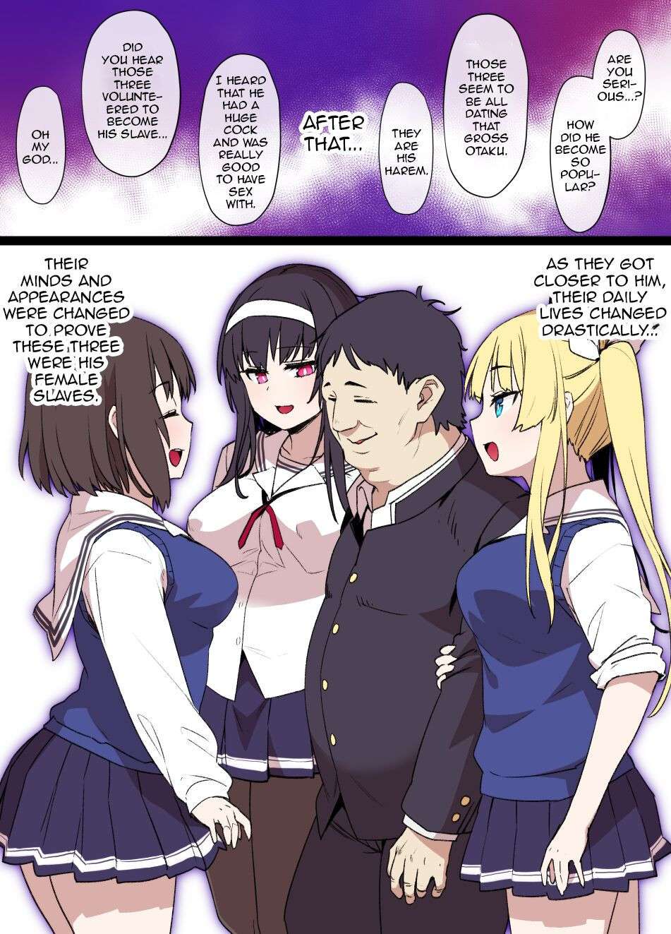 [Kusayarou] Saekano NTR Manga 16P (Hypnotic Brainwashing & Bitchification)