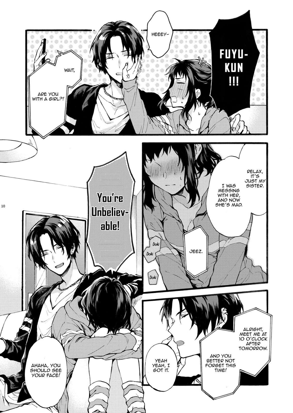 [ClockLord (Suzushiro Nerita)] Kono Hito Kareshi ja Arimasen!! ~Shinomura Kyoudai no Jijou~ | This Guy is NOT my Boyfriend!! ~The situation of the Shinomura siblings~ [English] [Rupee] [Digital]