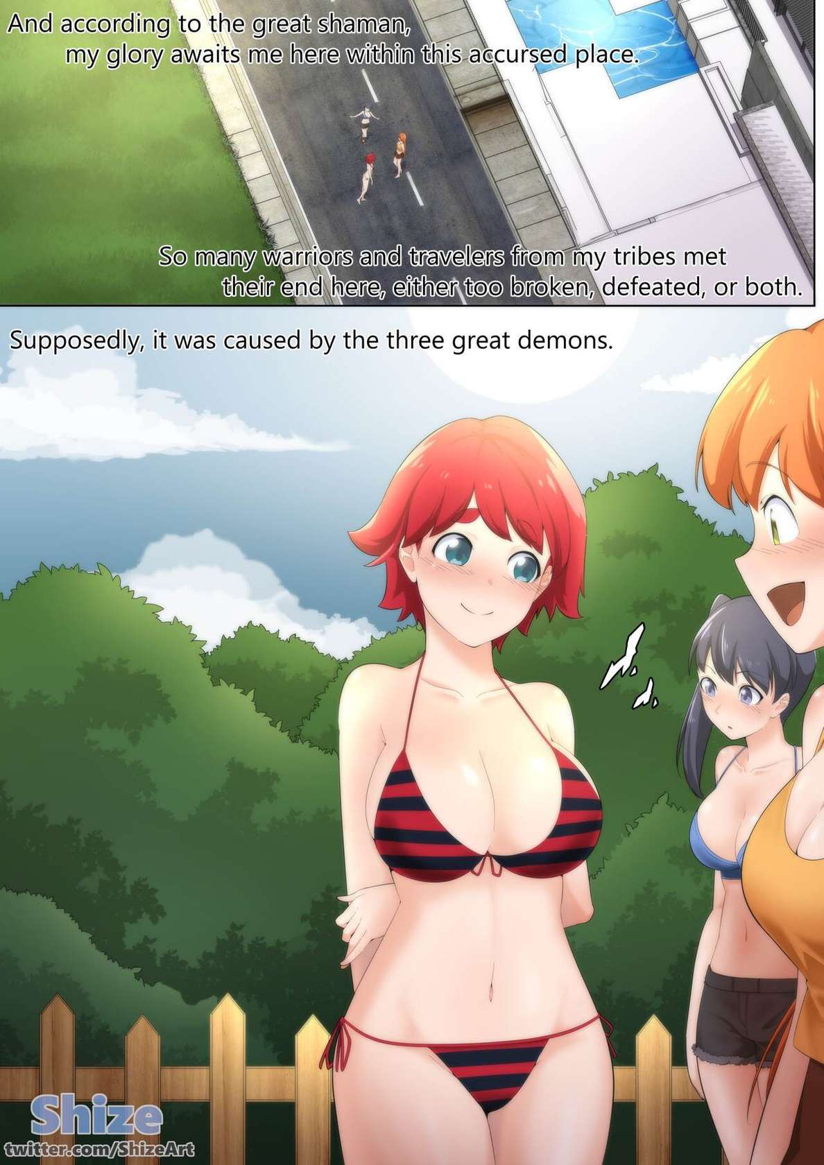 [Shize]Lucy and the Three Great Demons