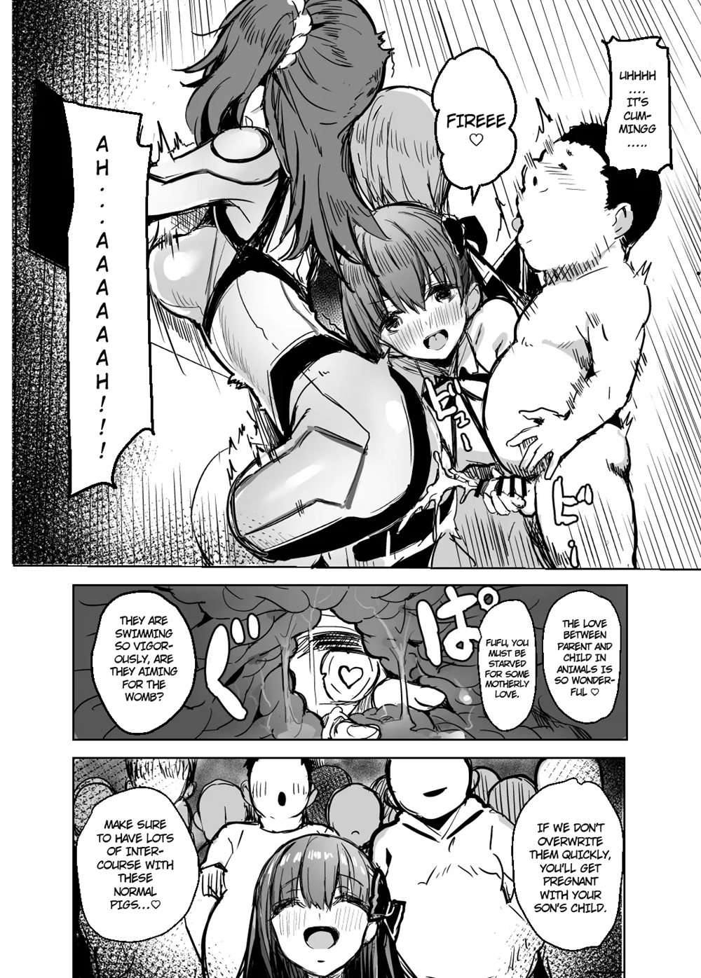 BB Mama To Ko Buta-san [Oneshot]