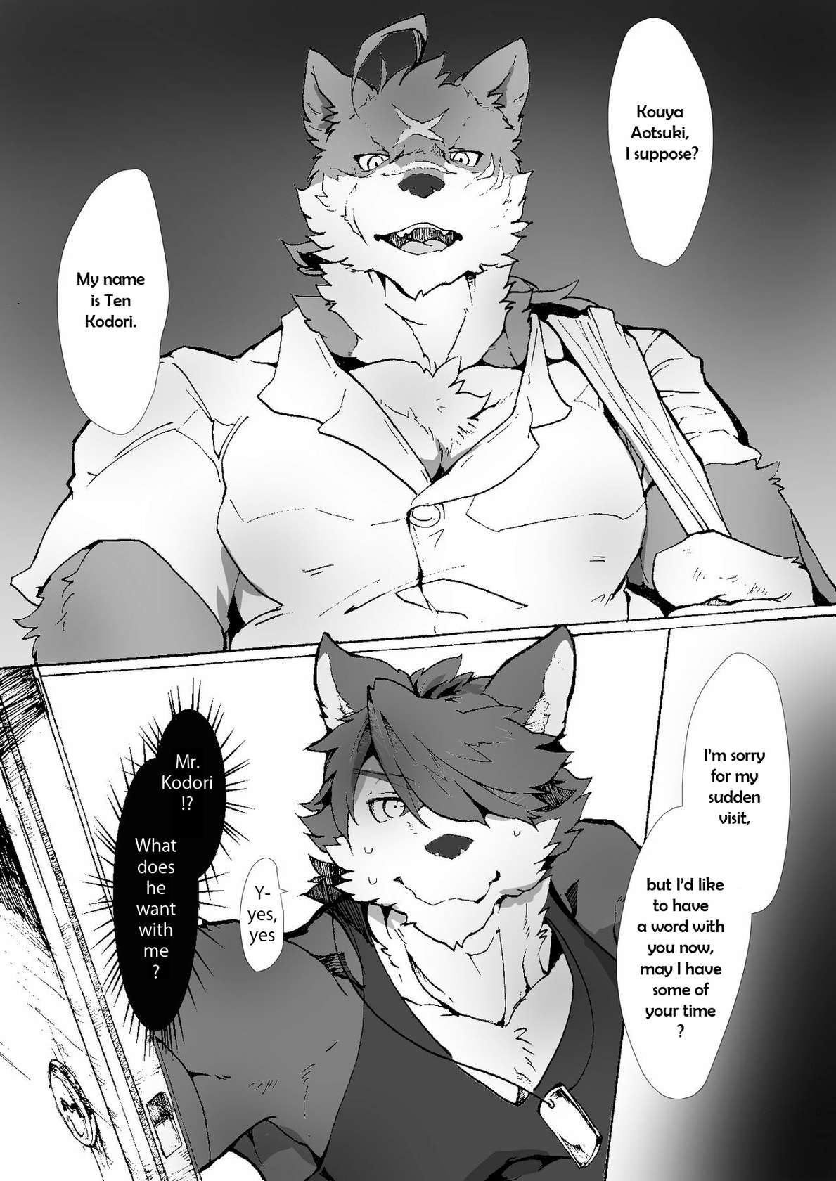 [TaishokukanNoirowze (Tos-tos-F-ski)] Ten-san wa xxx o Shiranai (Morenatsu.) [English]