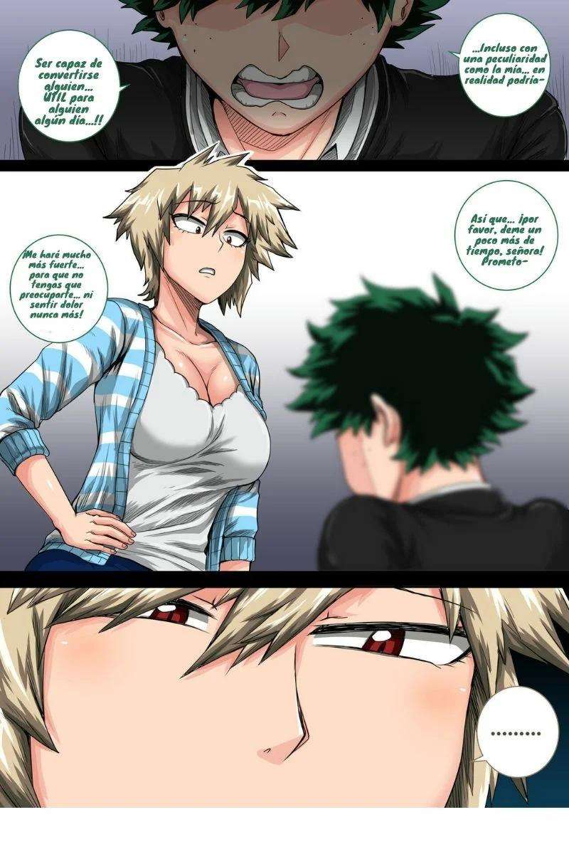 [Juicebox Koujou (Juna Juna Juice)] Boku no Harem Academia Ch. 8 "Bakugou Mama to no Natsuyasumi Kouhen Jou" (Boku no Hero Academia) [Spanish] [Darfinxadan14]