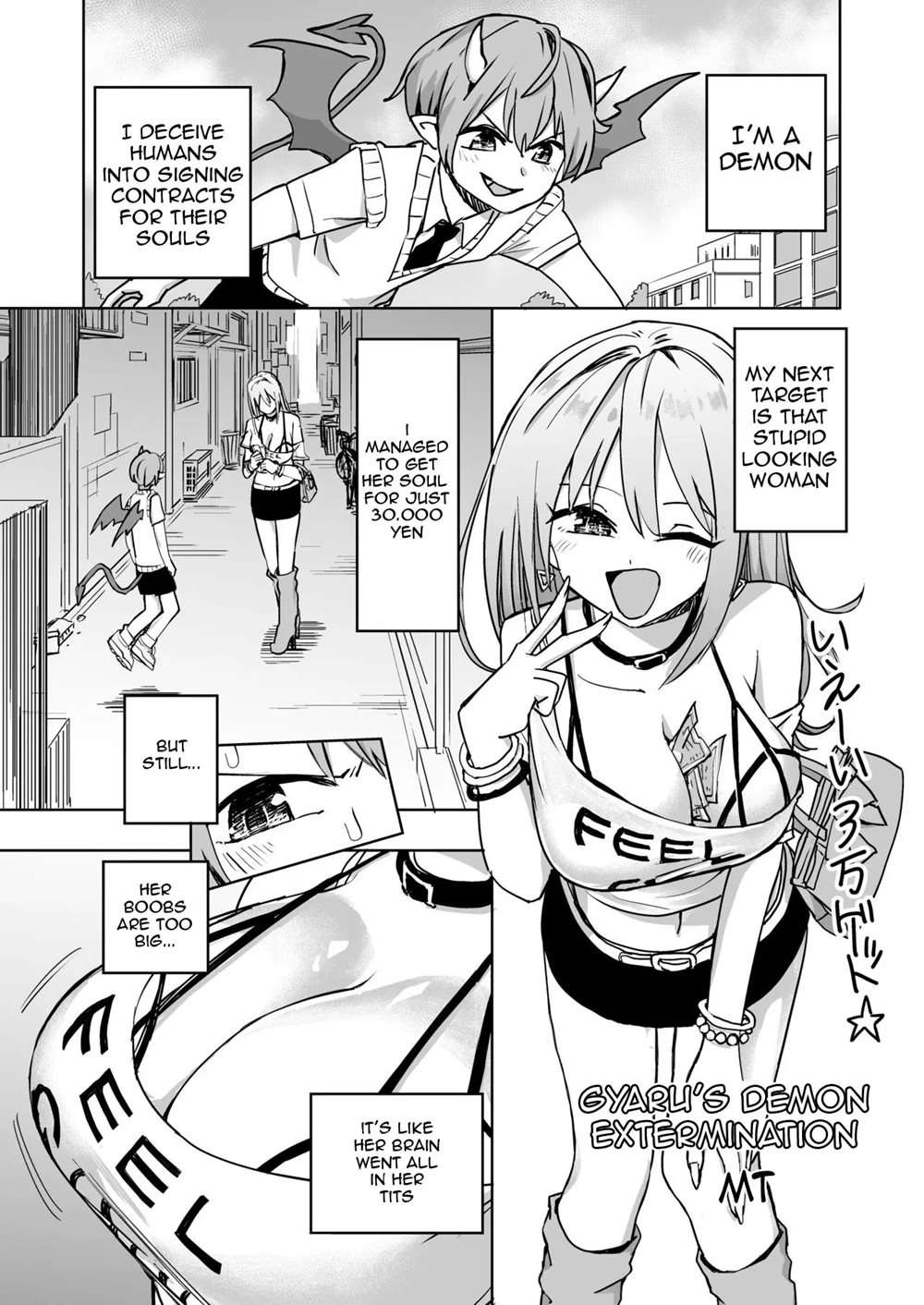 Gyaru's Demon Extermination [Oneshot]