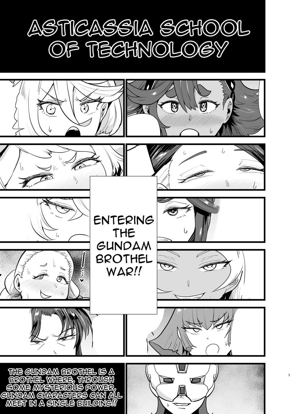 The Unparalleled Gundam Sex Industry - Witch Of Mercury Edition [Oneshot]