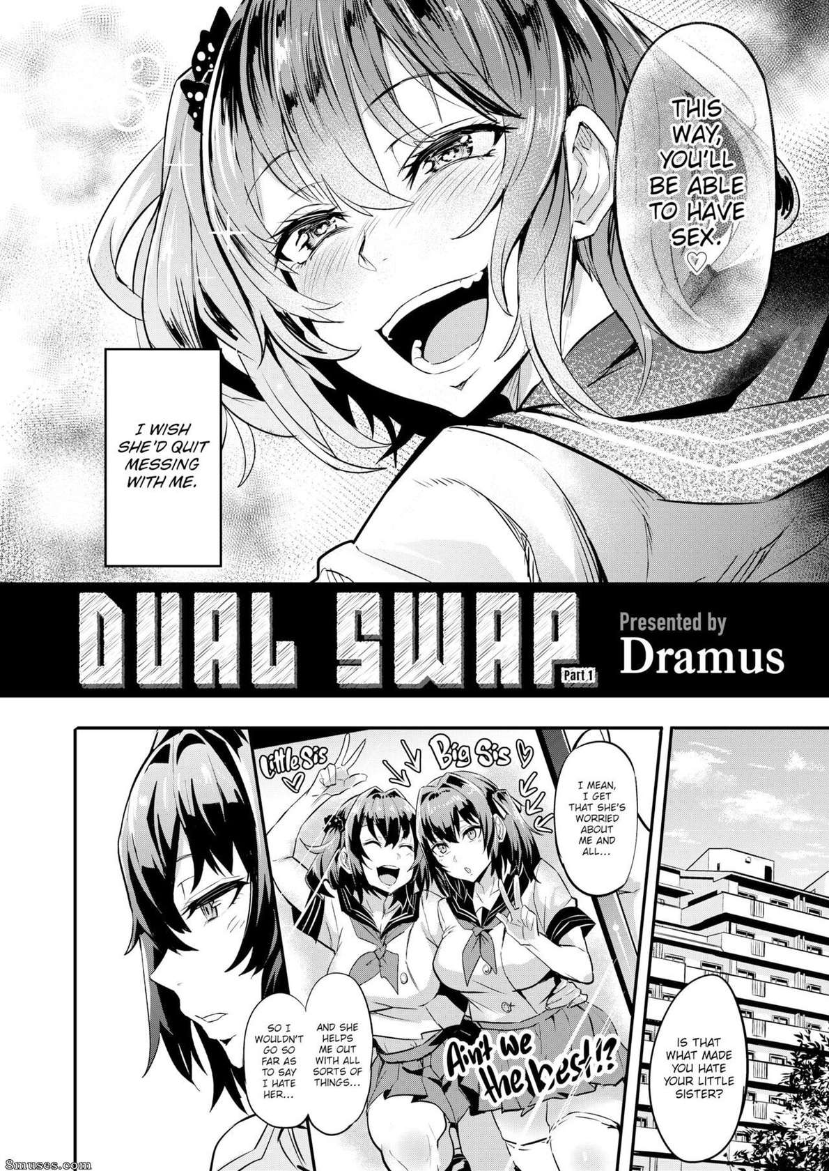 [Dramus] Dual Swap Kouhen (WEEKLY Kairakuten 2021 No. 36) & Dual Swap Zenpen (WEEKLY Kairakuten 2021 No. 36) English