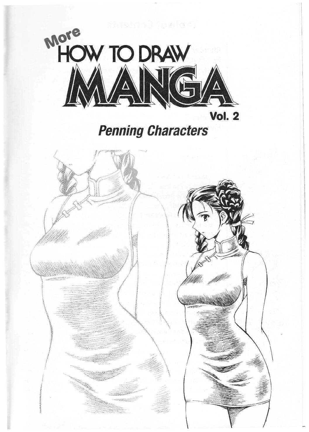 More How to Draw Manga Vol. 2 - Penning Characters