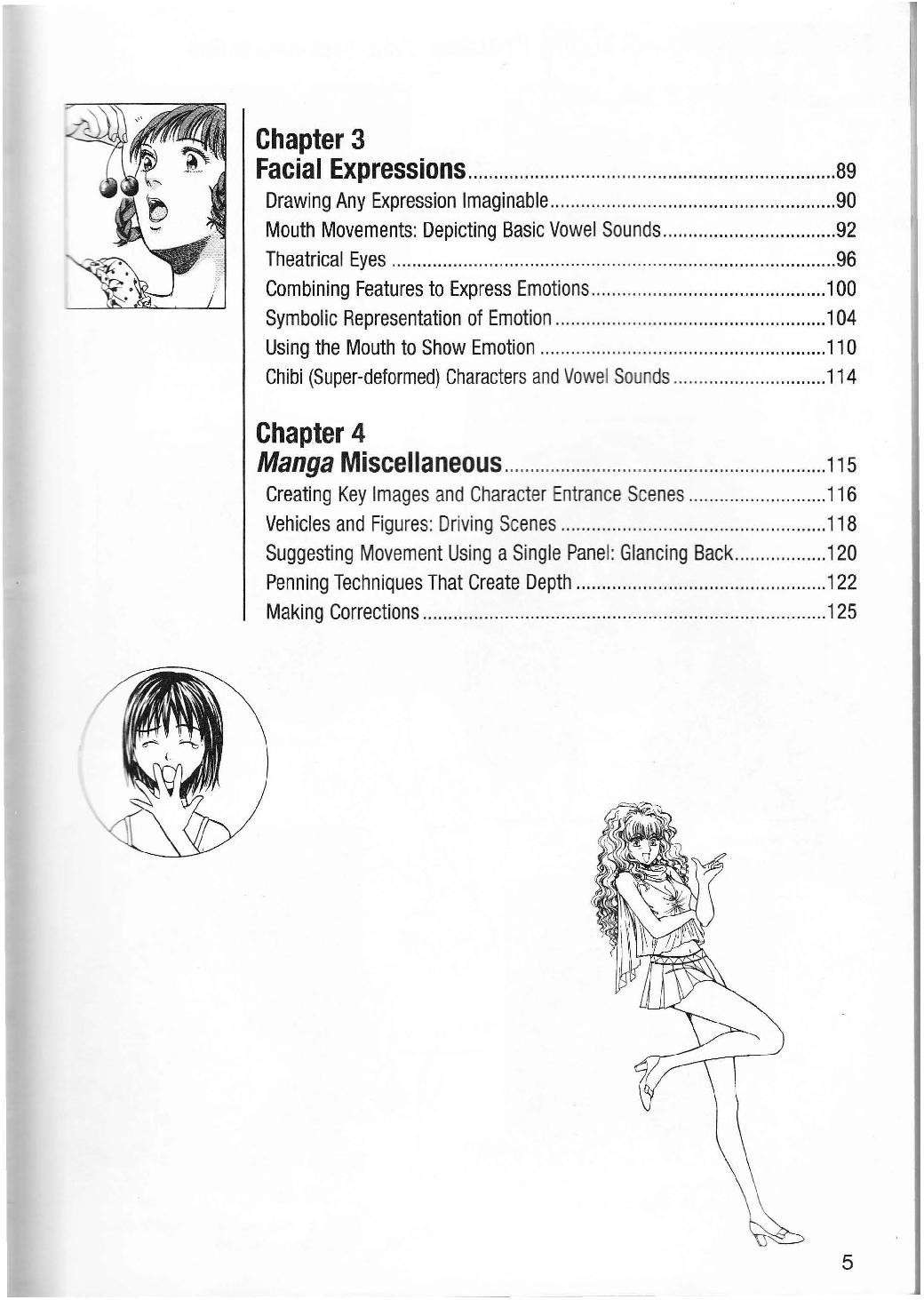 More How to Draw Manga Vol. 2 - Penning Characters