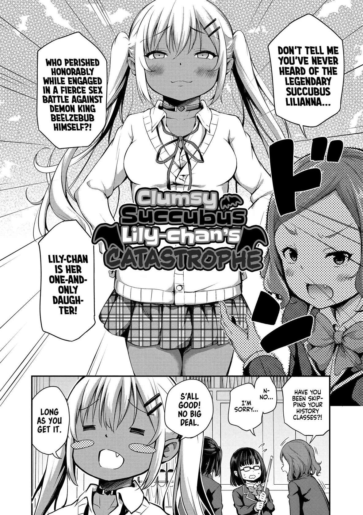 [Airandou] Ponkotsu Succubus Lily-chan no Sainan | Clumsy Succubus Lily-chan's Catastrophe (Konoko Haramasetemo Iidesuka?) [English] [Xzosk + Sloppy Seconds] [Digital] [Decensored]