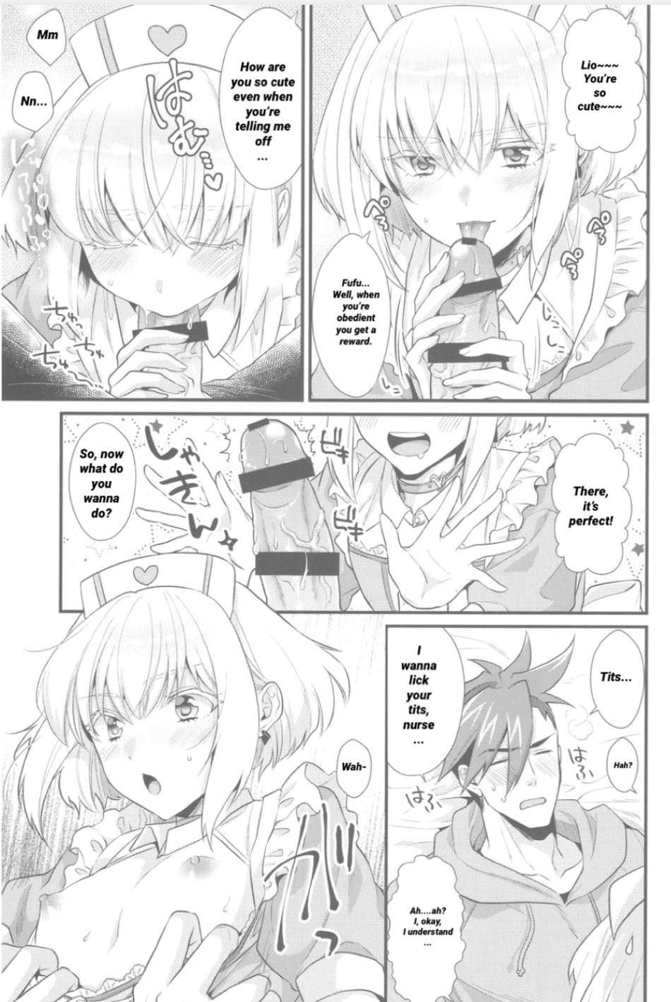 (Kyouten Douchi) [Locus (Kisaki)] Yuuwaku Nousatsu Strip | Temptation, Fascination, Strip (Promare) [English]