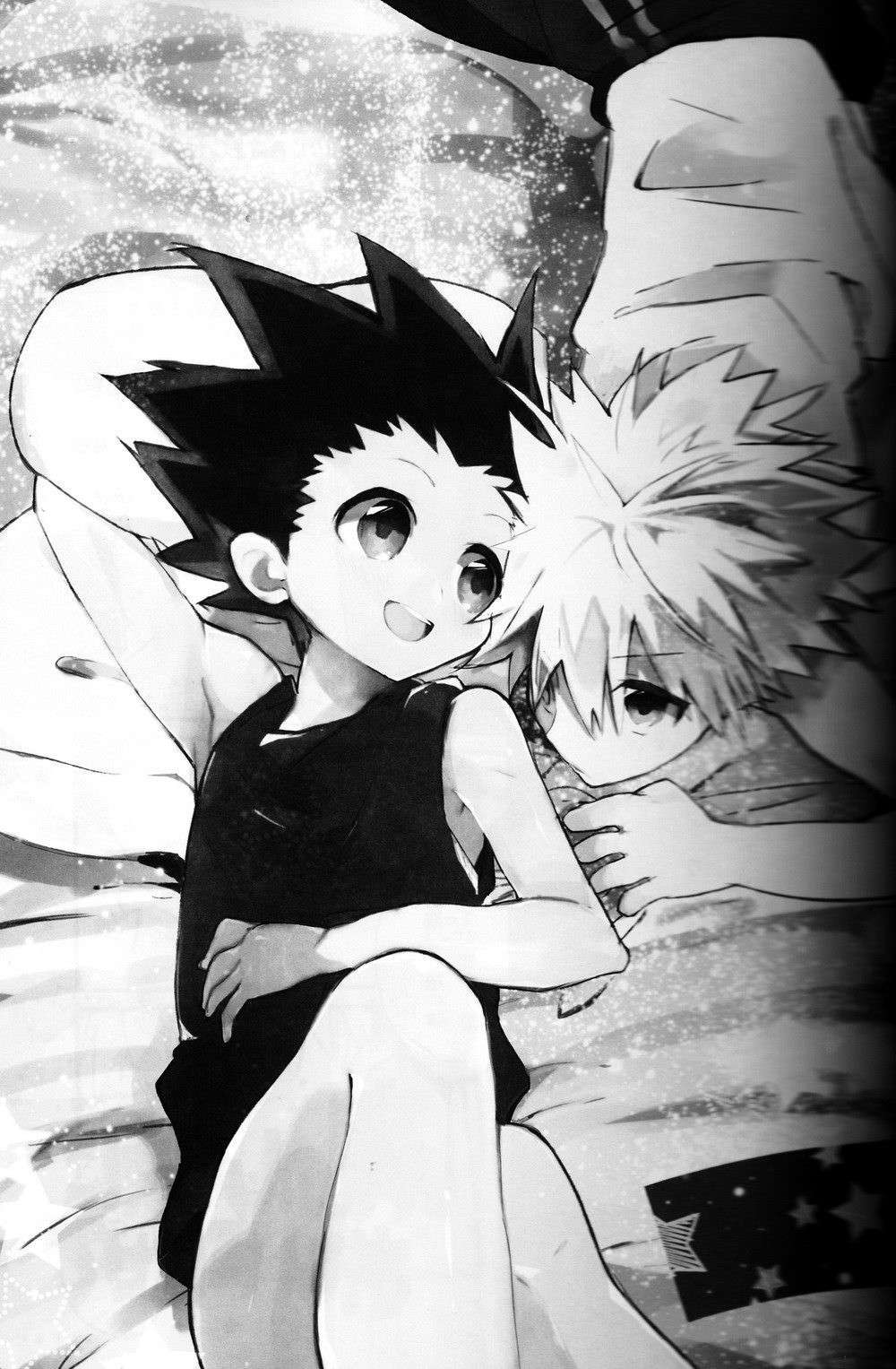 (Shota Scratch 24) [Tanbo (Makita Miki)] Yoru no Shijima ni Omoi o Hasete | Connecting our Feelings in the Silence of the Night (Hunter x Hunter) [English] [Willeke4439]