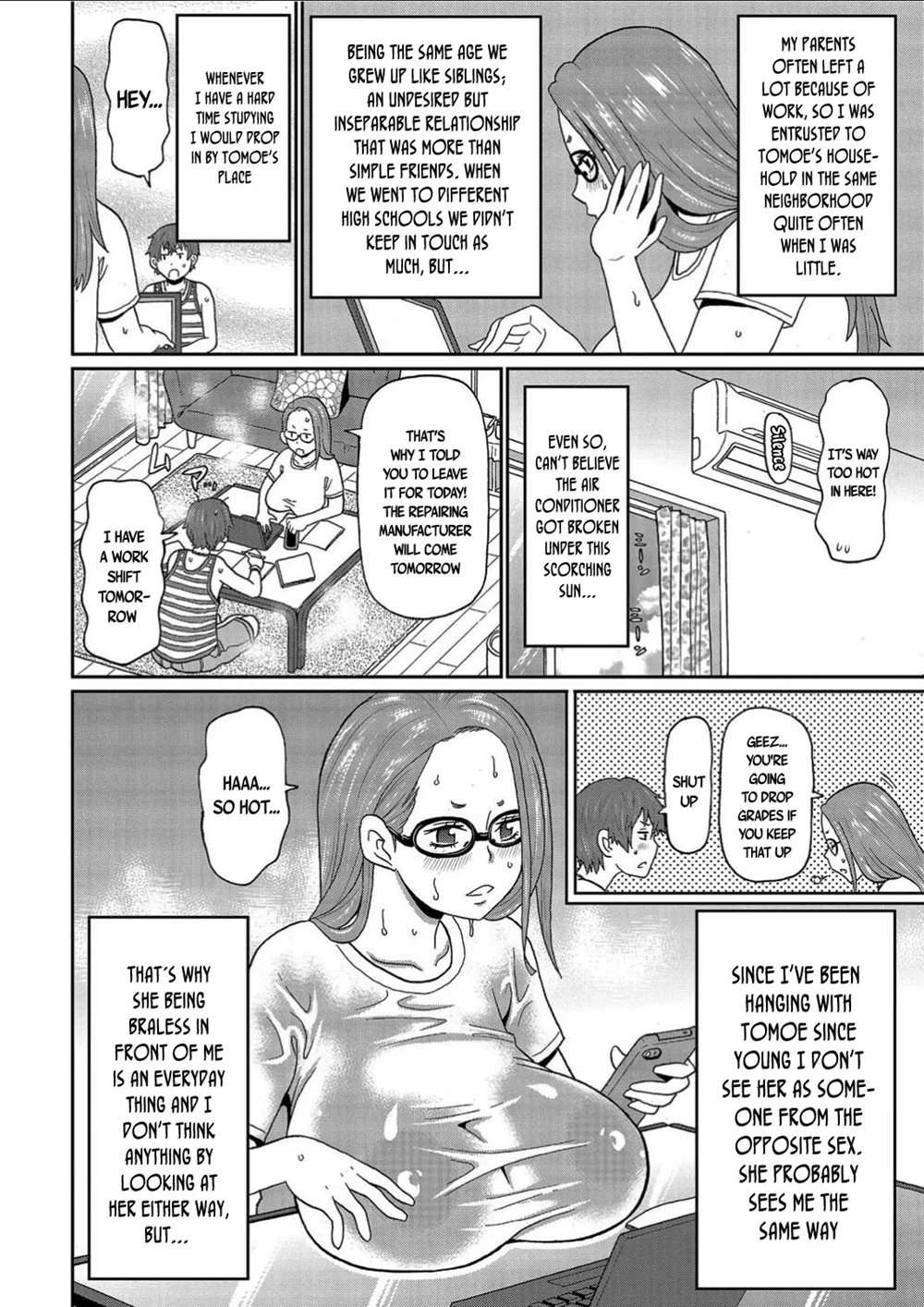 Getting Steamy With A Glasses Wearing Big Breasted Woman In The Middle Of Summer [Oneshot]