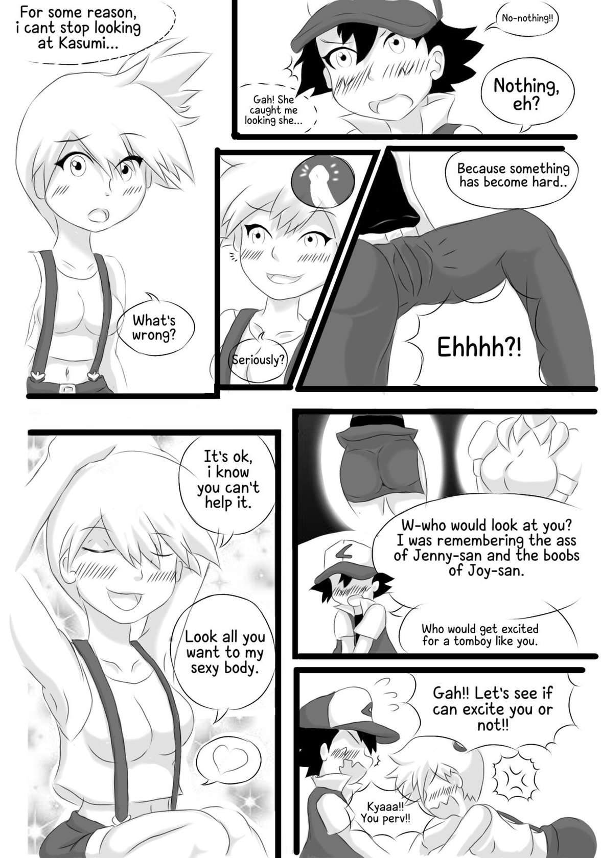 [Maoukouichi] Kasumi and Satoshi (Pokemon) (English) [MilitaryChild]