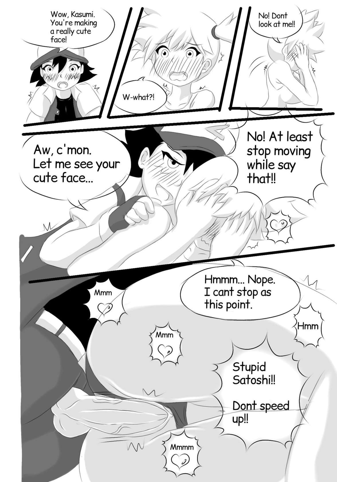 [Maoukouichi] Kasumi and Satoshi (Pokemon) (English) [MilitaryChild]