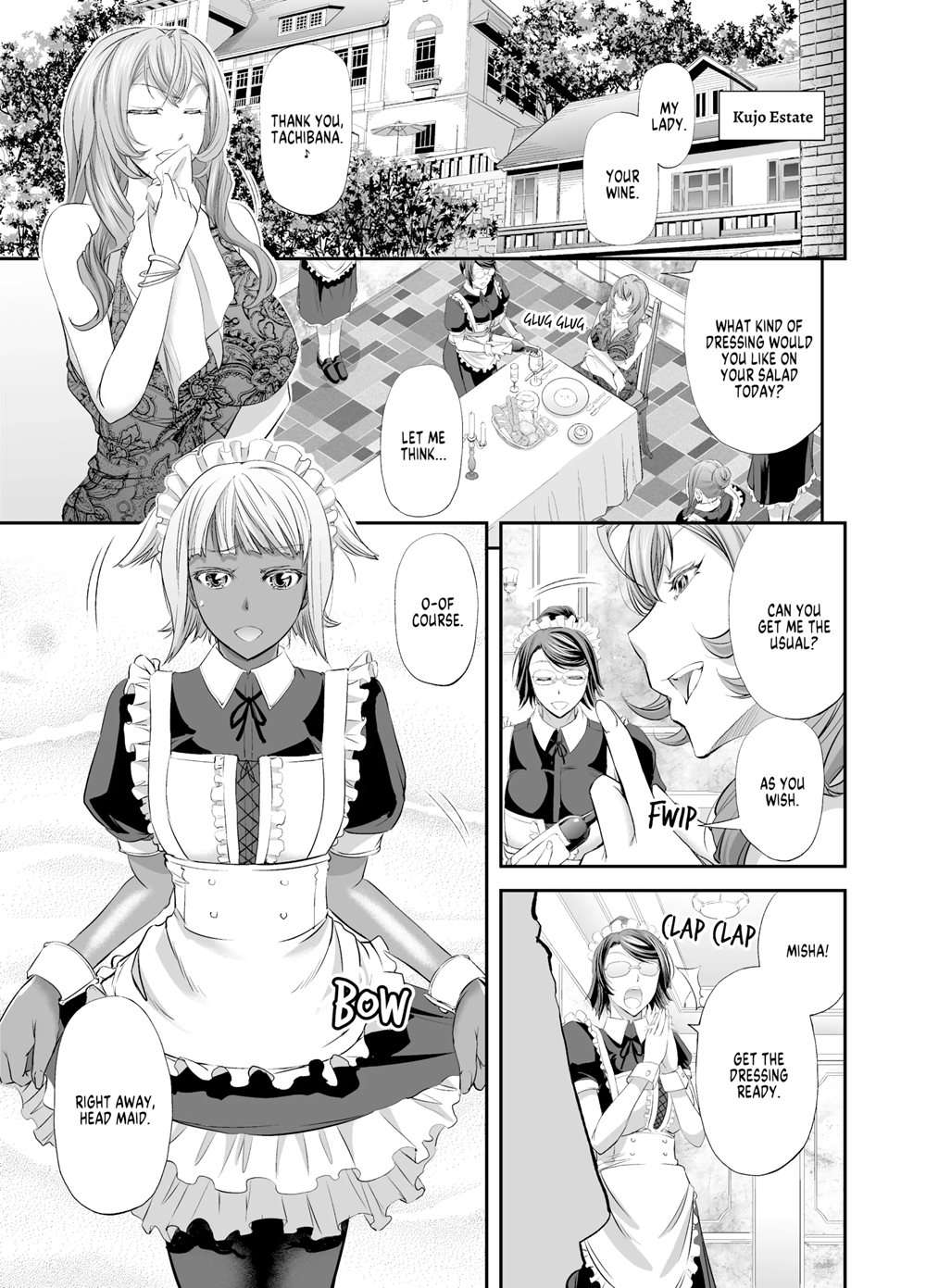 Kujo-Style Maid Discipline [Oneshot]