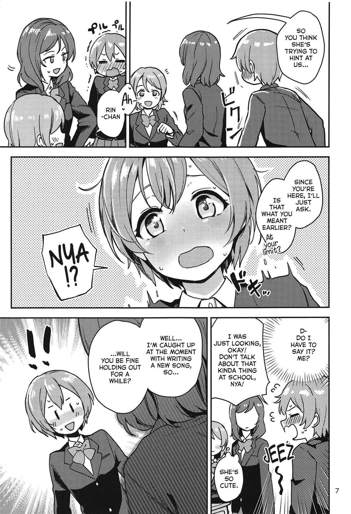 (C95) [Kurocan (Itsuki Kuro)] Rin no Mondai Zoufukuchuu! (Love Live!) [English] [nemuiTL]