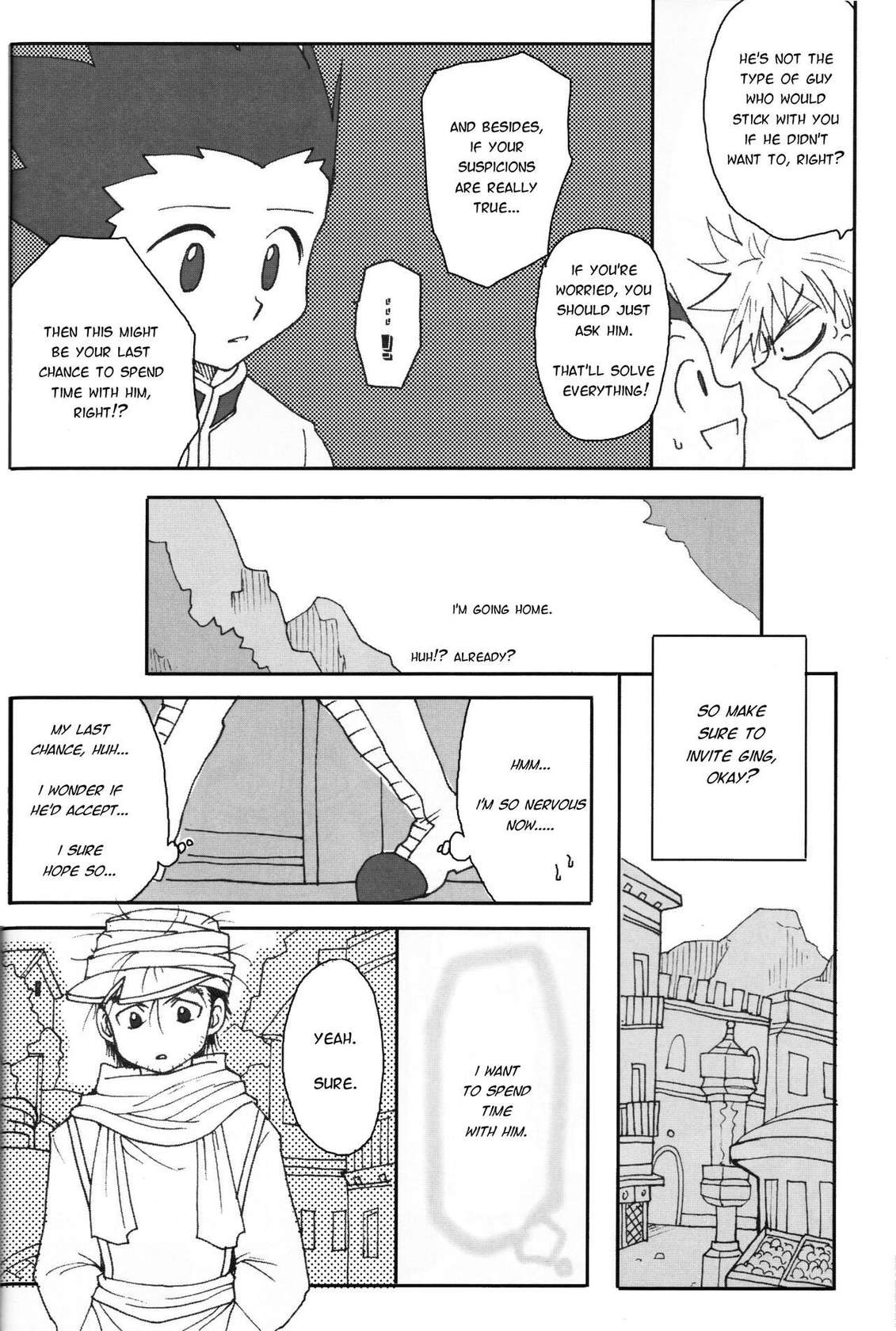 [Tete to Ribon (Kuromurets)] Next door (Hunter x Hunter) [English] [Willeke4439]