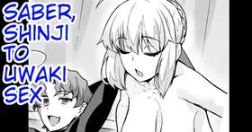 Saber, Shinji To Uwaki Sex Suru [Oneshot]