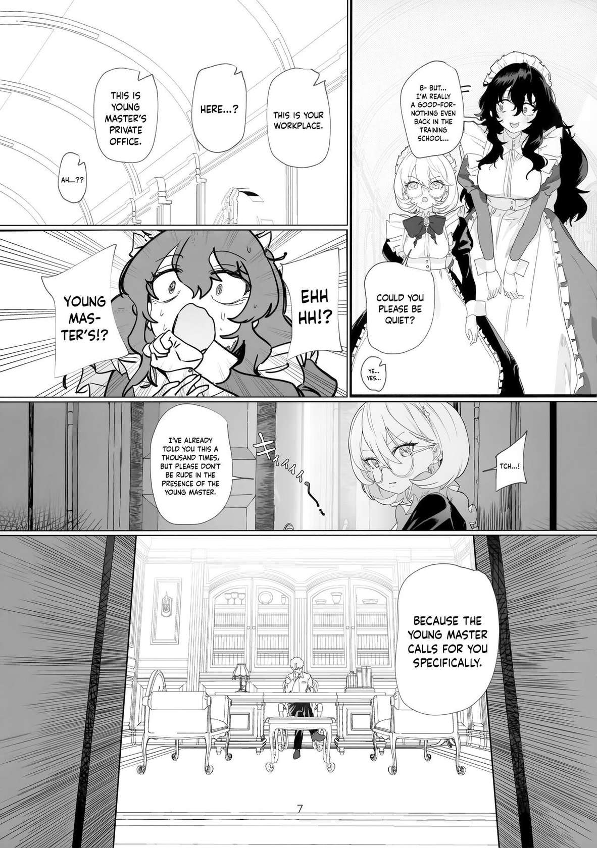 (C101) [Durakuna (Drontabi)] Dame Maid wa Bochama no OnaPet | Useless Maid is Young Master's Pet [English]