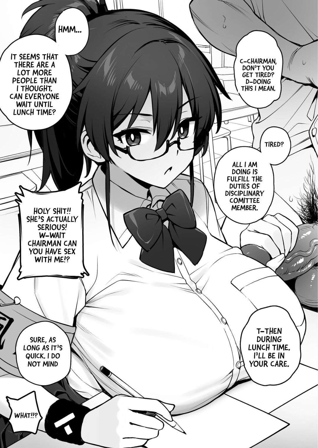 [TRY] Rumor Has It That The New Chairman of Disciplinary Committee Has Huge Breasts. [English] (Ongoing)