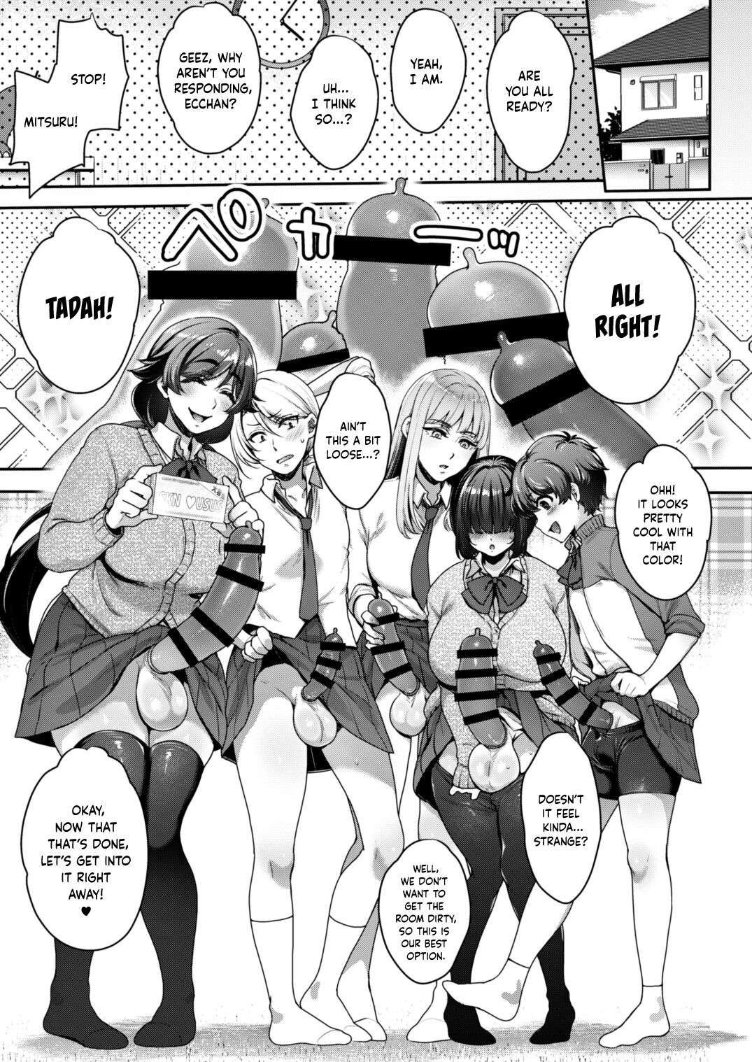 [NIGHT FUCKERS (Mitsugi)] Shiritsu Futanari Gakuen 2-nen F-gumi Nakayoshi Tomodachinpo [English] [WataTL] [Digital]